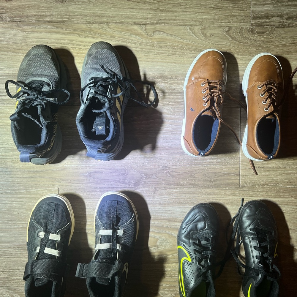 Shoe lot! Boys size 2. Will sell all together or apart.